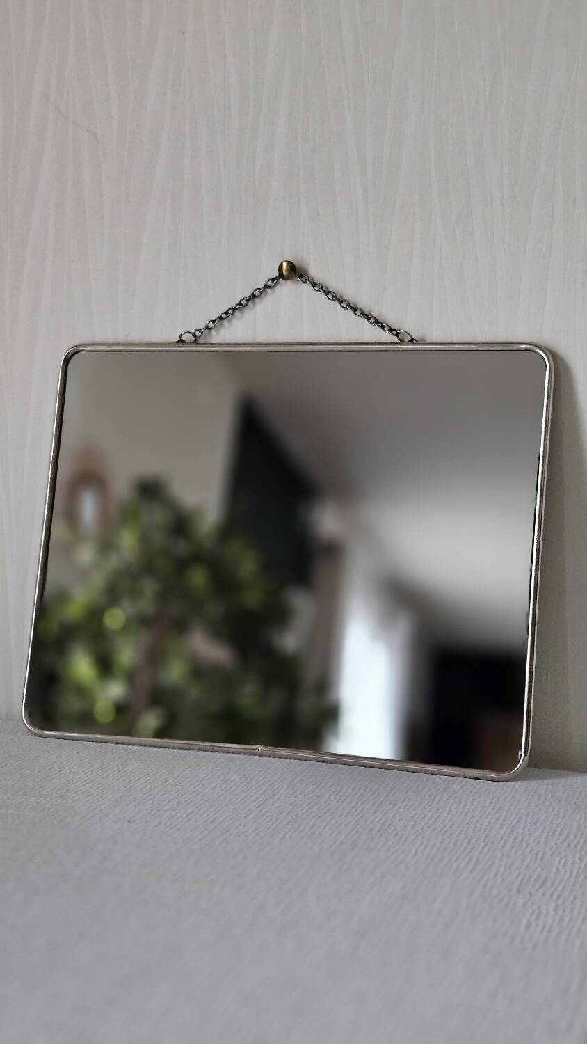 Vintage barber mirror