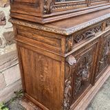 Hunting buffet style Louis XIII Renaissance XXth