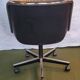 Charles Pollock armchair from the 80s – Leather, metal, plastic.