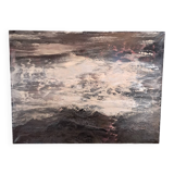 Tableau huile composition moderne