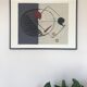 Lithographie originale signée et encadrée de jean piaubert 1900-2002