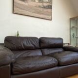 Poltrona Frau leather sofa