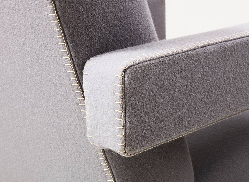 Gerrit Rietveld 'Utrecht' Model 637 Lounge Chair for Cassina 1935/1990s