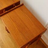 Pair of teak bedside tables, Carlström Möbelfabrik, Sweden, 1960s