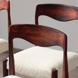 Set of 4 Scandinavian rosewood chairs – Otto Møller style | Vintage