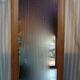 Mirror domed wooden frame 140X45, 80s