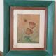 Mixed Technique - Fish - Silvio Polloni (Florence 1888-1972) Frame in Wood