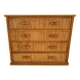 Large 4-drawer rattan chest of drawers from the 70s/80s.