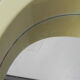Vintage Plastic Bathroom Wall Shelf with Mirror