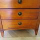 Semainier-Commode- 7 tiroirs-merisier-Style Louis Philippe-Pieds trapèze