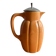 Teapot / jug / carafe / vintage earthenware pitcher in the style of Digoin Sarreguemines.