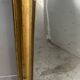 Louis XV style mirror in gilded wood and stucco