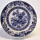 Antique flat plate from Creil and Montereau in good condition