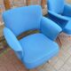 Paire de fauteuils design année 1970