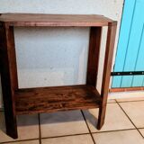 Art Deco solid wood console
