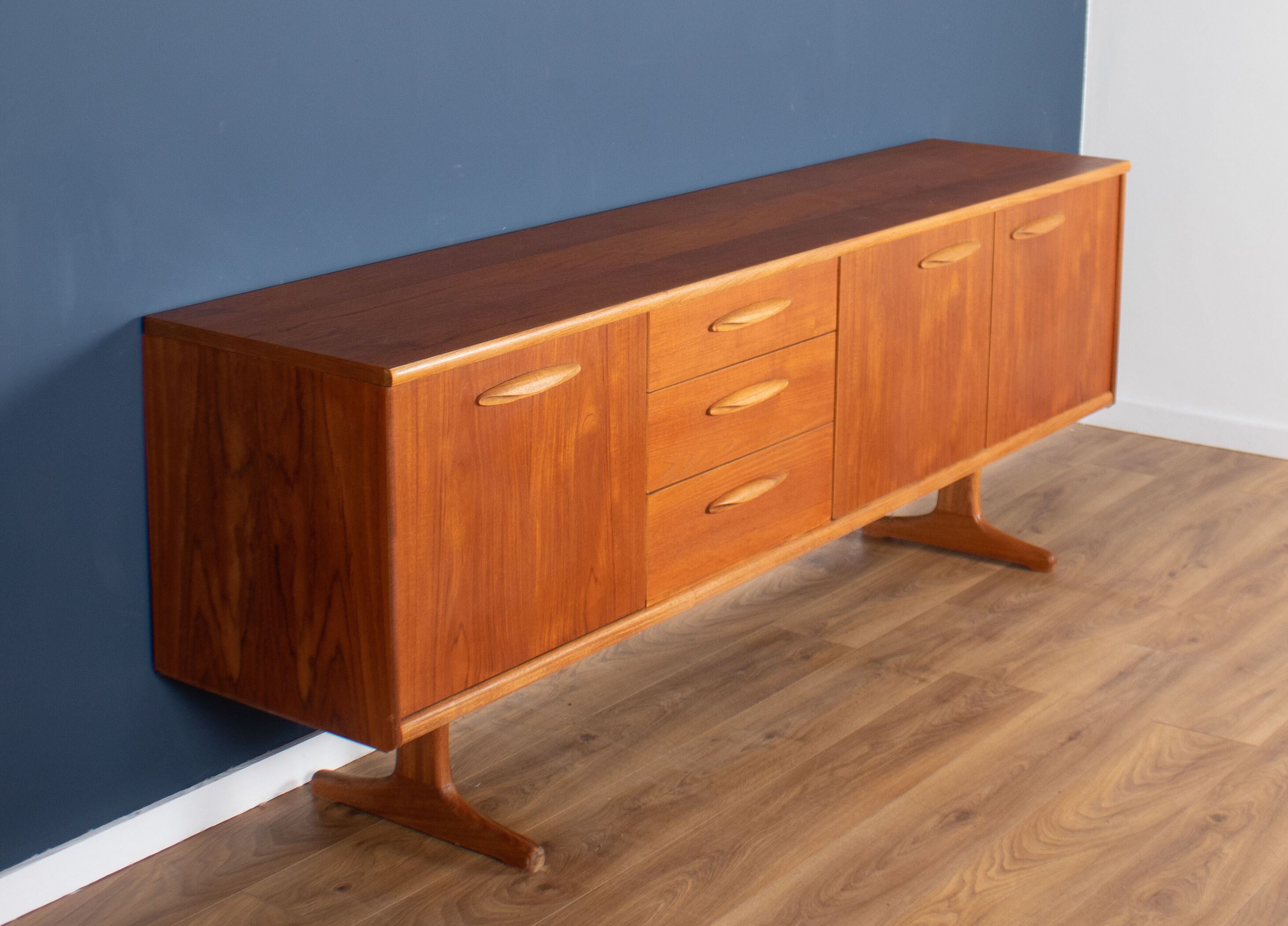 Enfilade teck 1960s Ausinsuite mid century