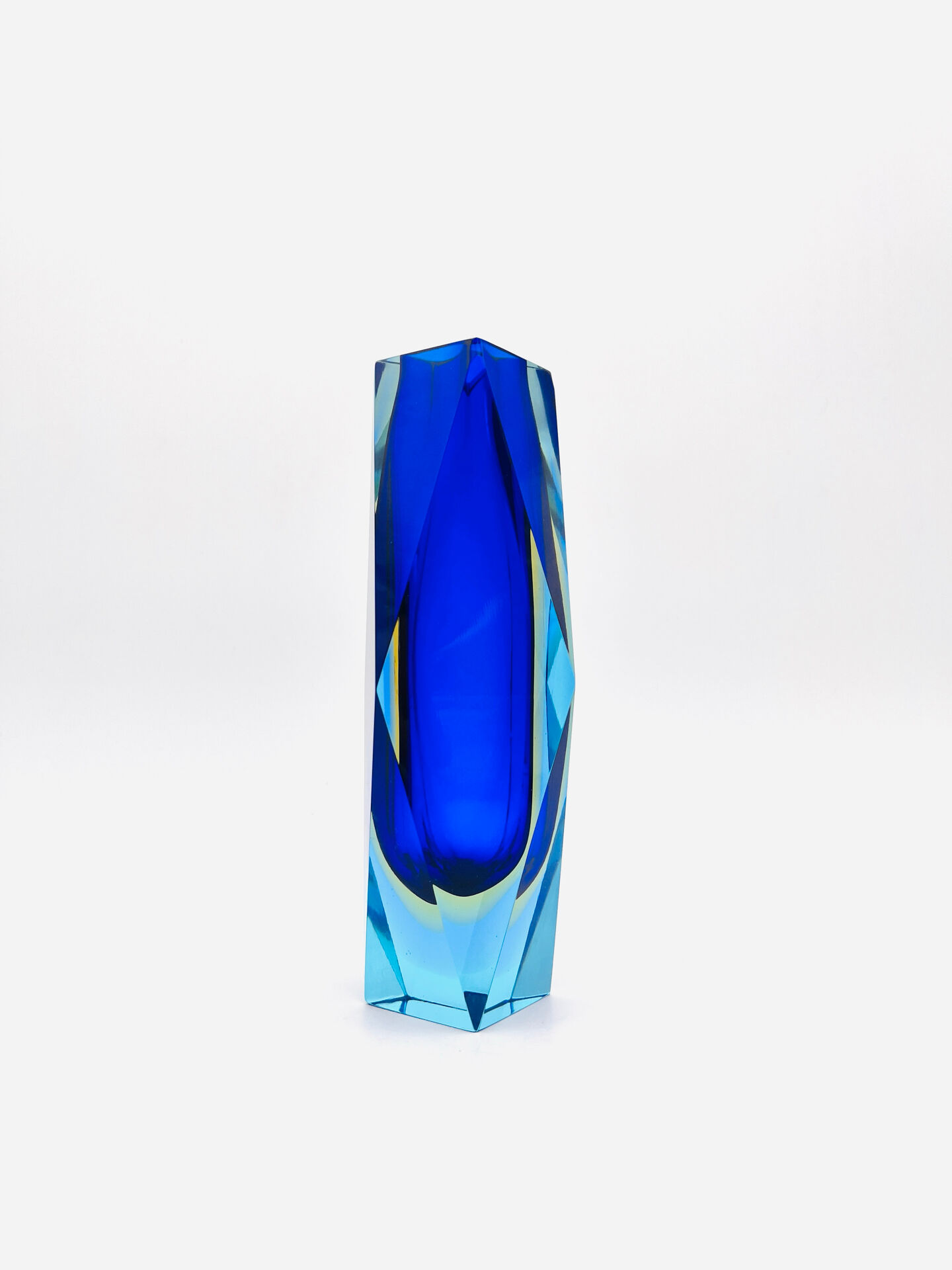 Vase Flavio pour Seguso - Sommerso - Murano, années 60