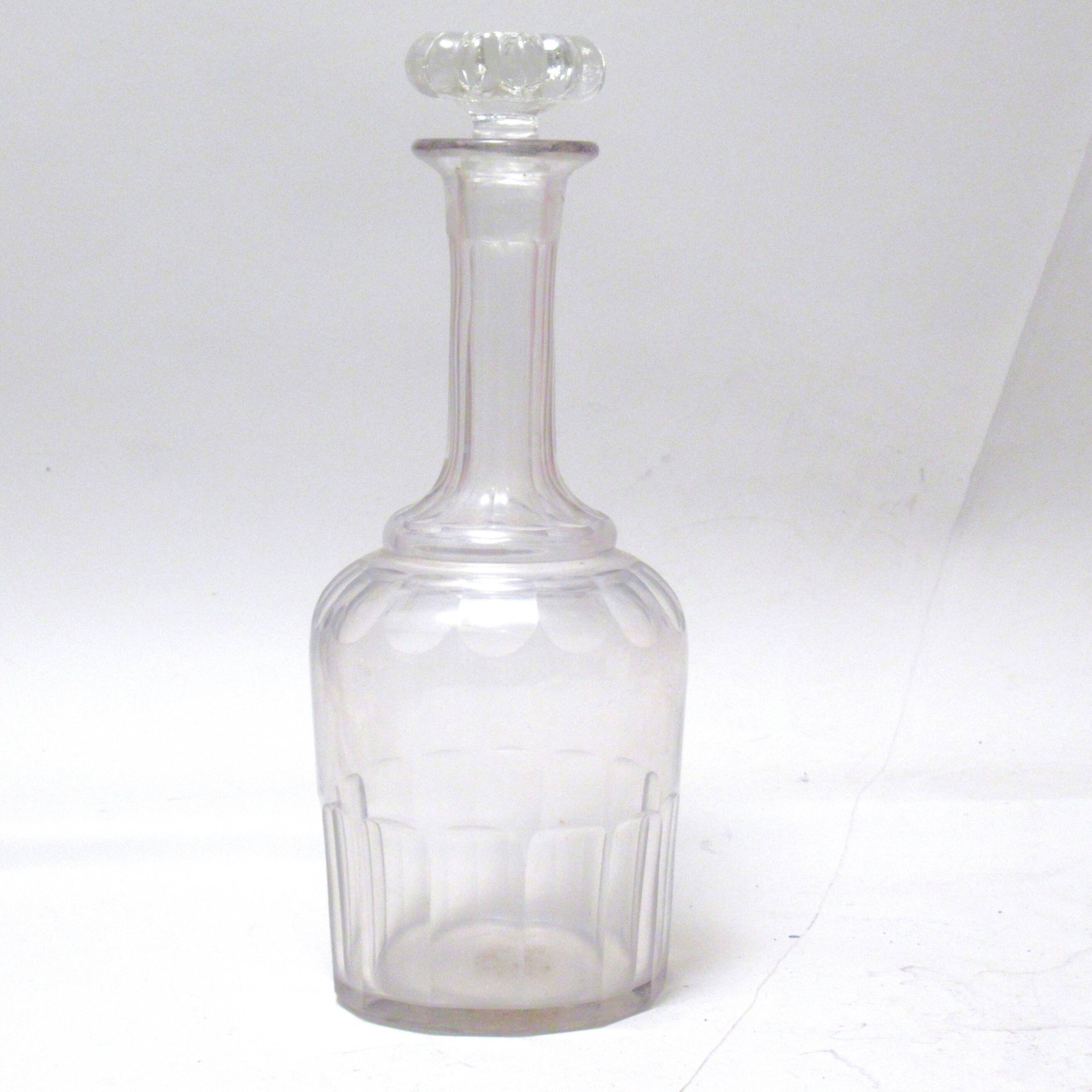 Cut glass carafe