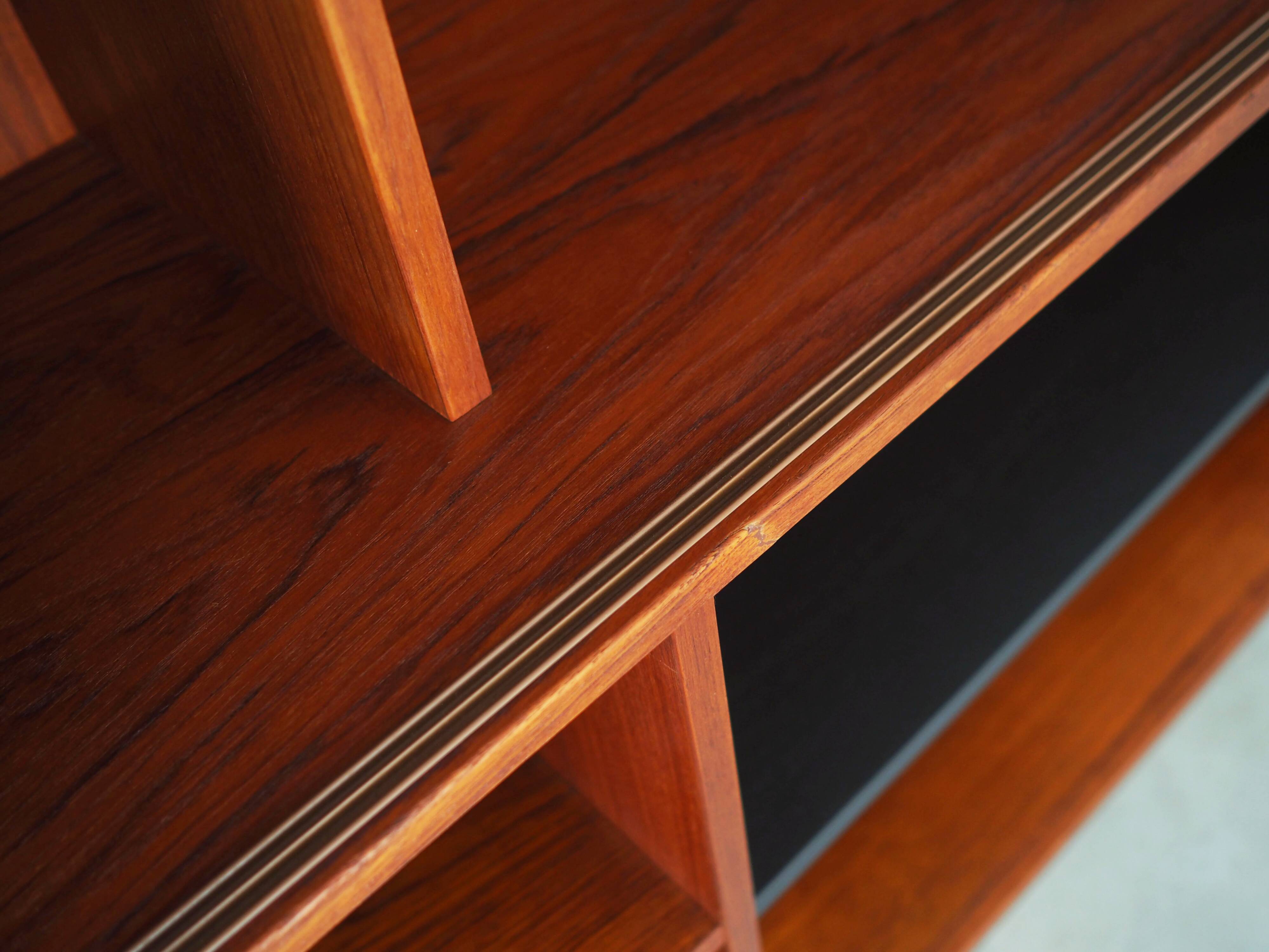Teak bookcase, Danish design, 1970s, production: Denmark
