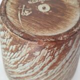Ovoid designer ceramic vase Signed D&B Hohr Gesgesch