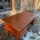 Danish teak desk Gunni Omann no. 75 from the 1960s.