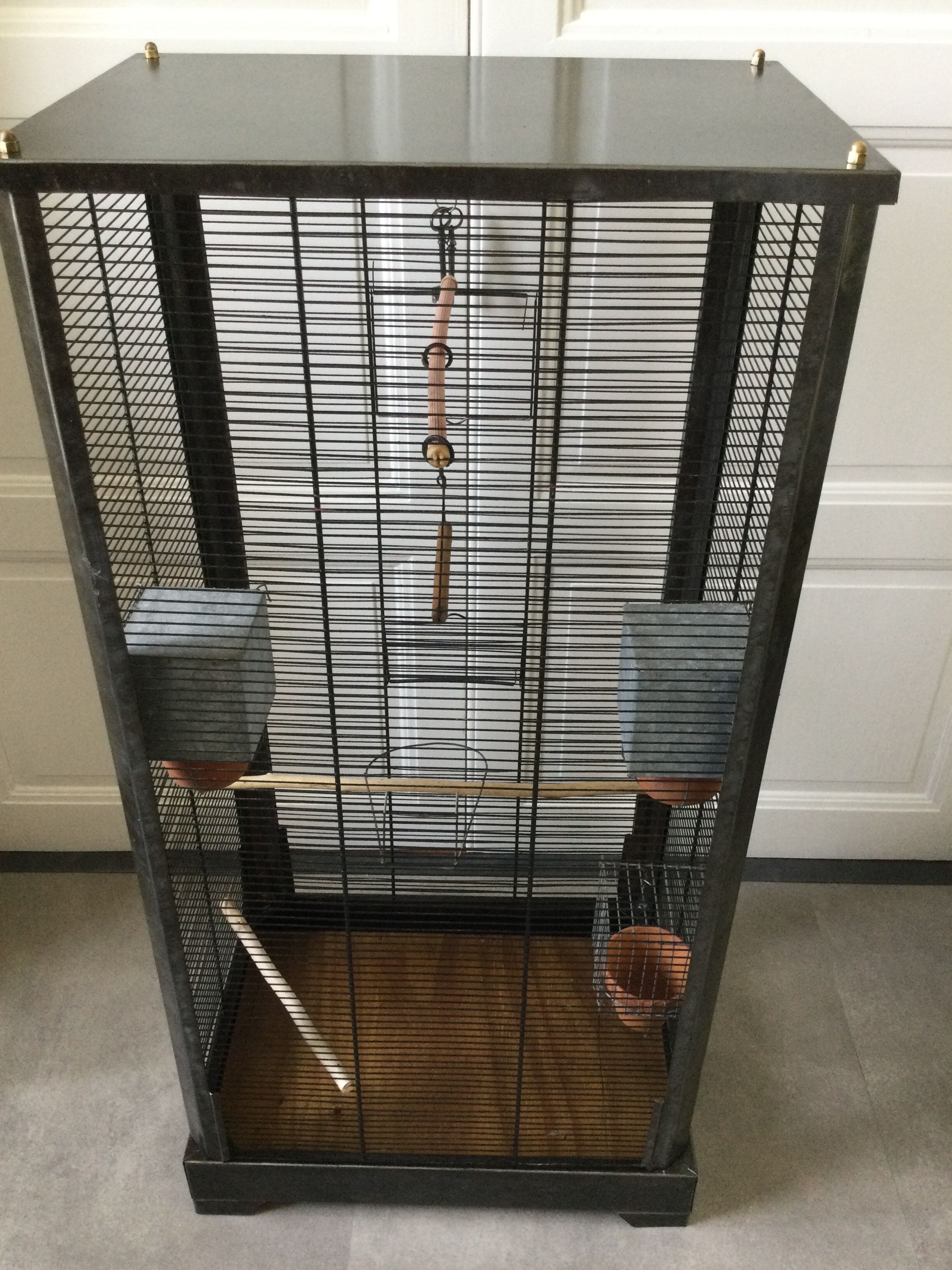 Bird cage, restored