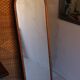 Grand miroir mural en bois vintage