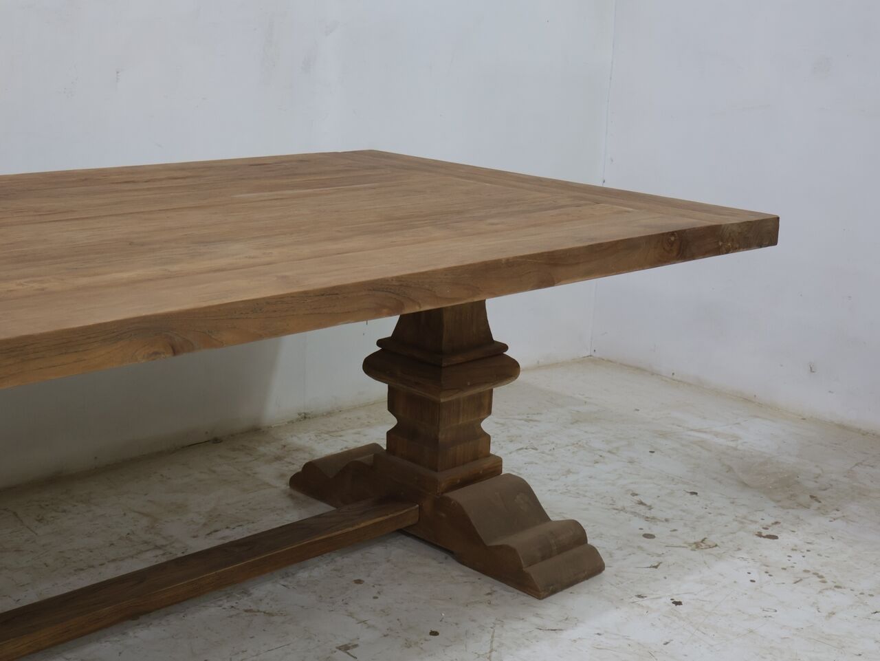 Wooden monastery table - Spirito 260 by 100 cm