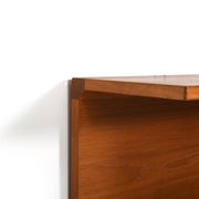 Pair teak wall shelves by Pedersen and Hansen 1960s