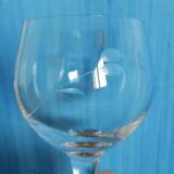 Set of 6 balloon stemmed glasses, 1960