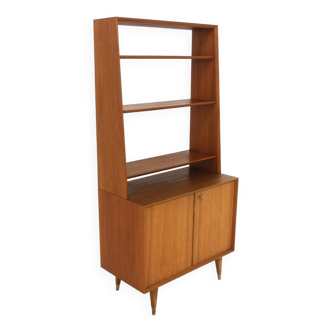 Scandinavian teak bookcase, Sweden, 1960