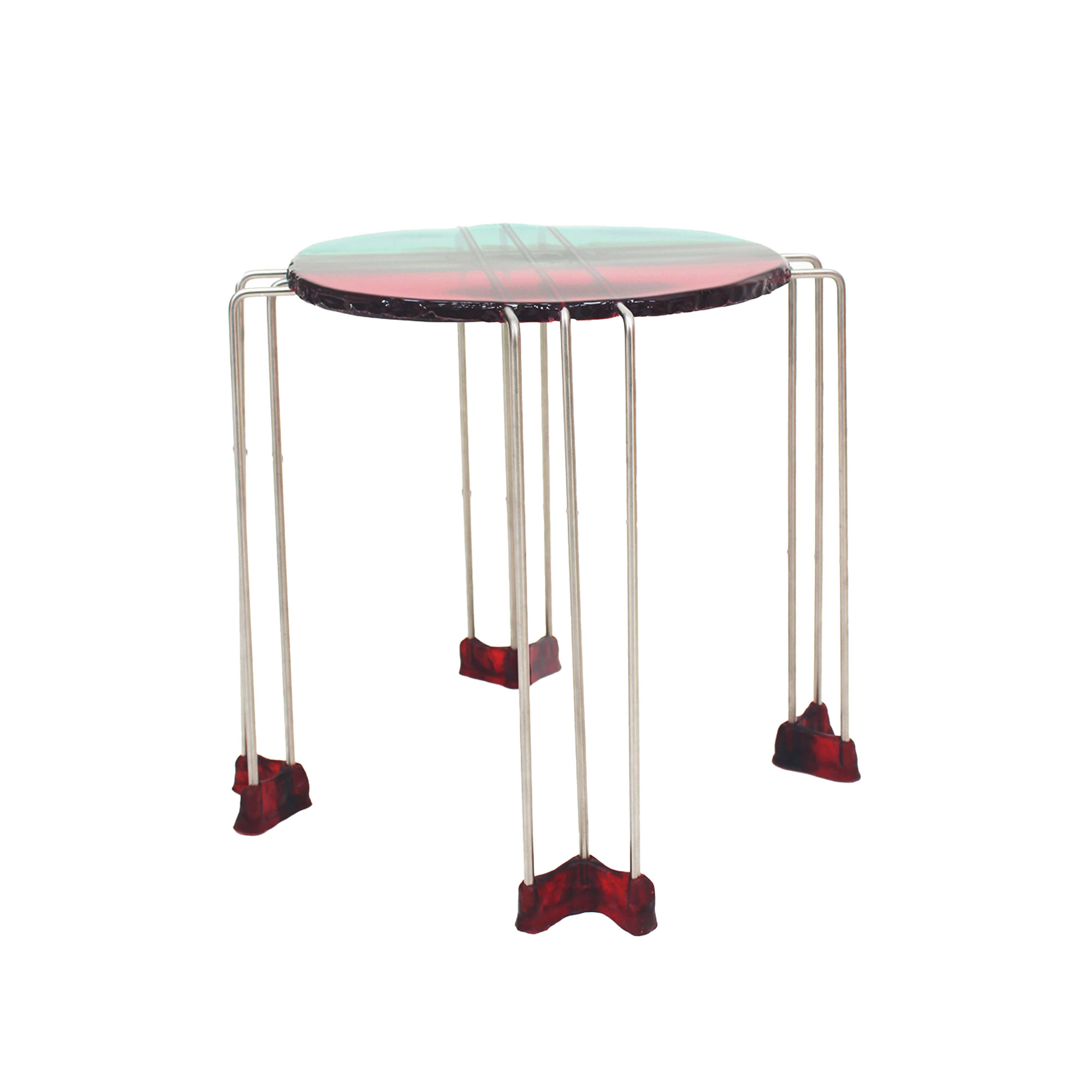 Side Table Designed by Gaetano Pesce, Fish Design Collection