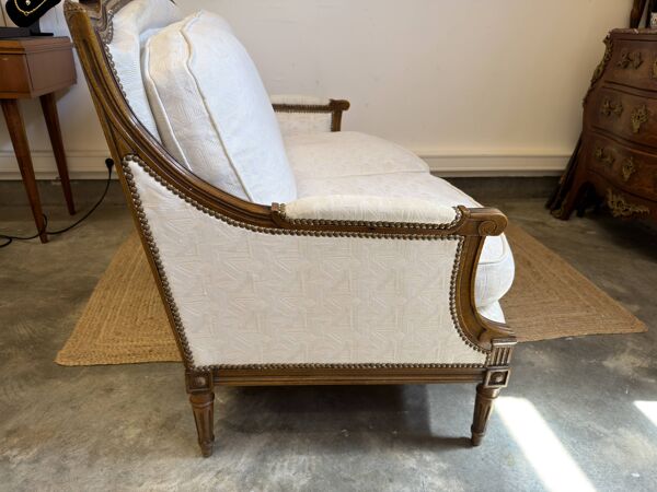 Banquette de style Louis XVI