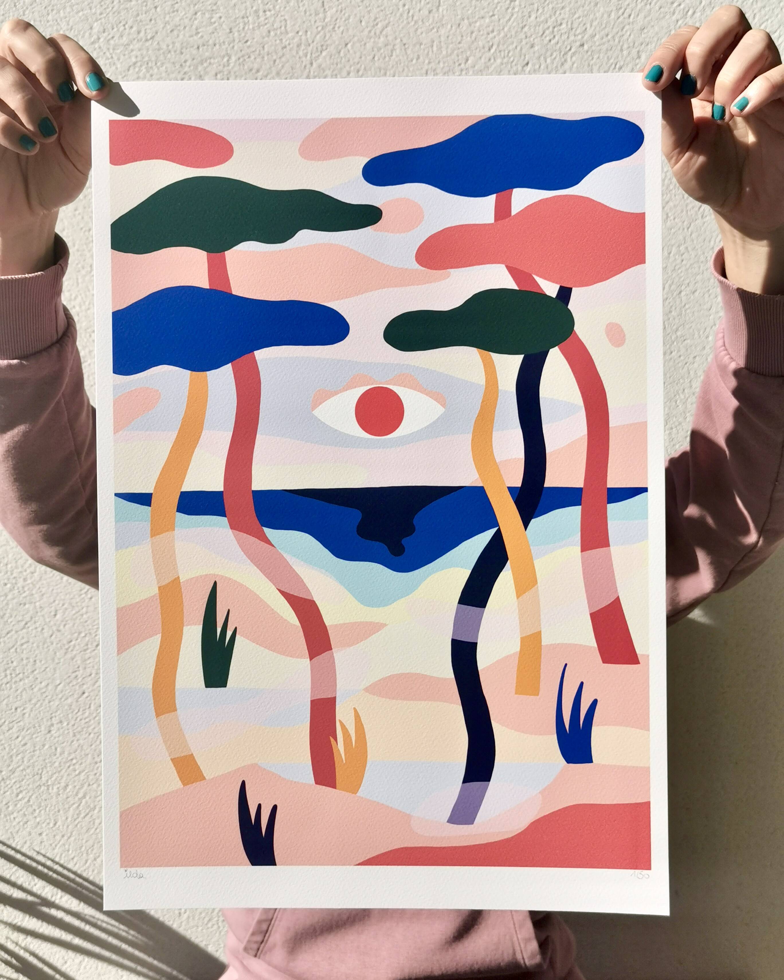 Douce brume, illustration A3
