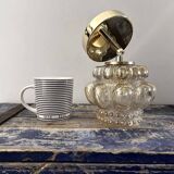 Gold tilting wall light