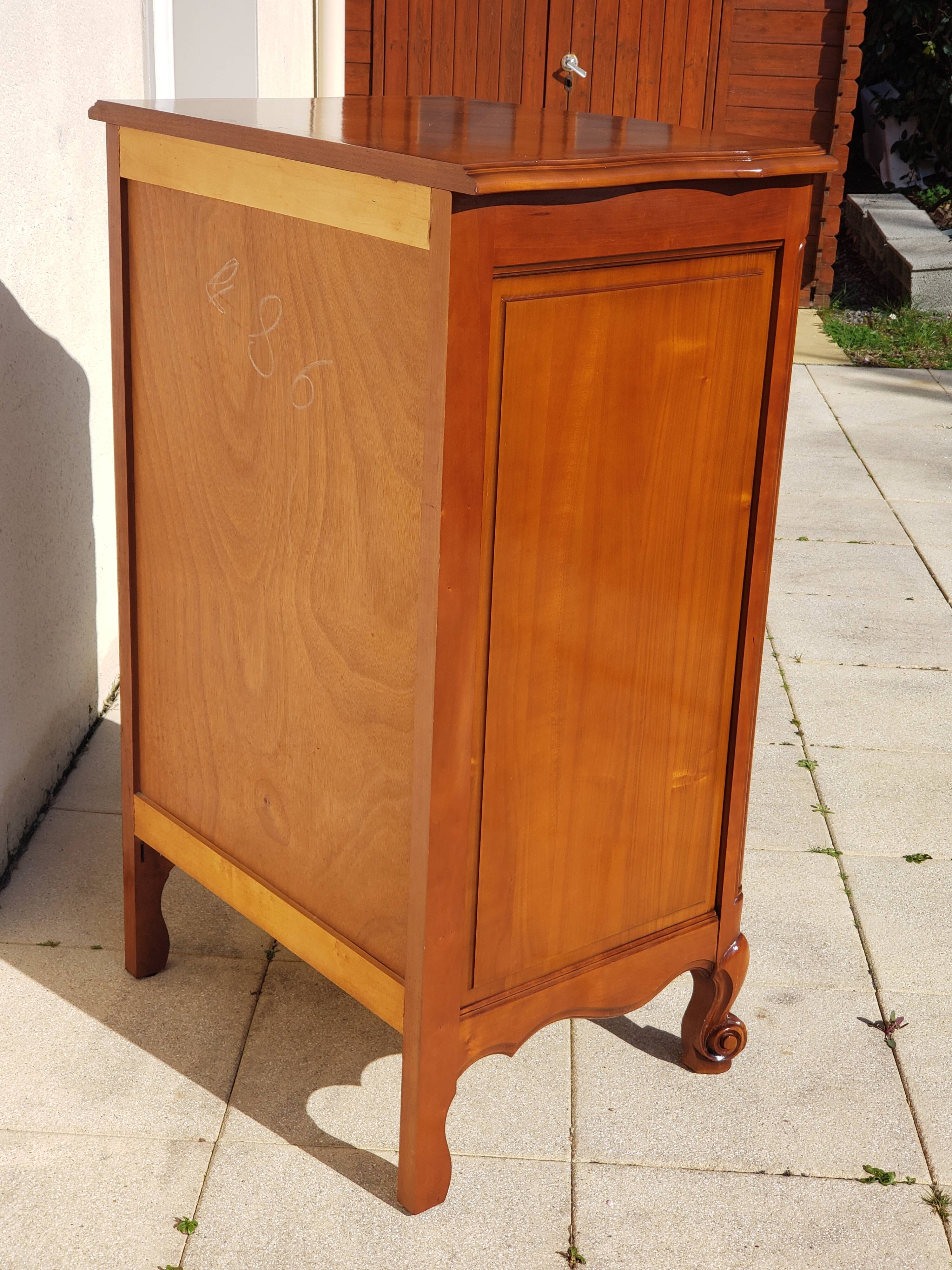 Semainier chiffonnier ancien style Louis XV