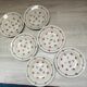 Set of 6 hollow plates terra de fer Sarreguemines
