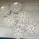 Set of 6 hollow plates terra de fer Sarreguemines
