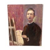 Self-portrait of an artist painter