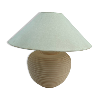 80's terracotta lamp