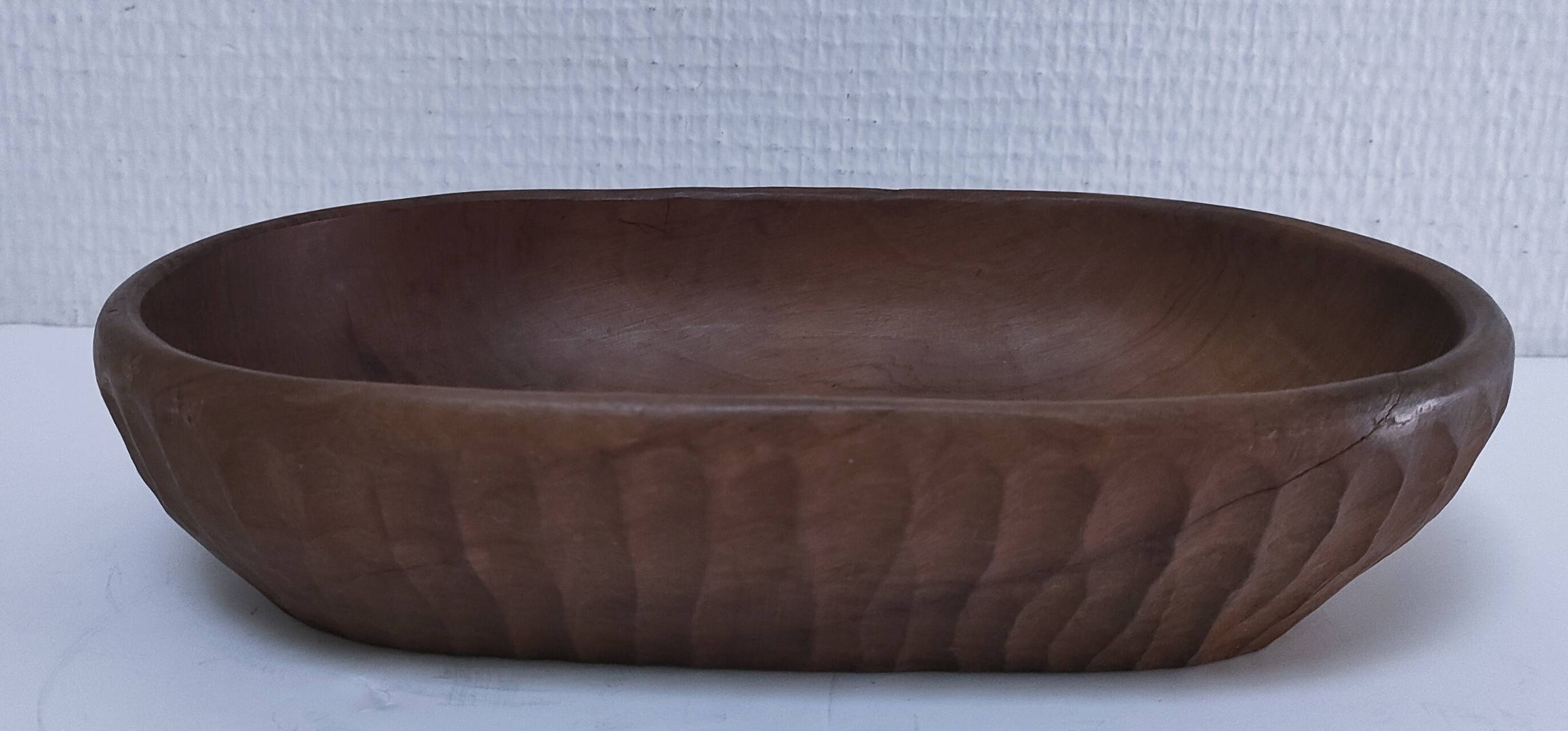 Solid wood pocket emptier, gouged