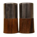 Salière et poivrier en palissandre de Rio