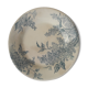 Assiette en porcelaine opaque de Gien modèle Lilas diam 23,5 cm