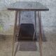 Desserte en laiton et formica annees 50/60