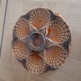 4 seashell plates Sarreguemines