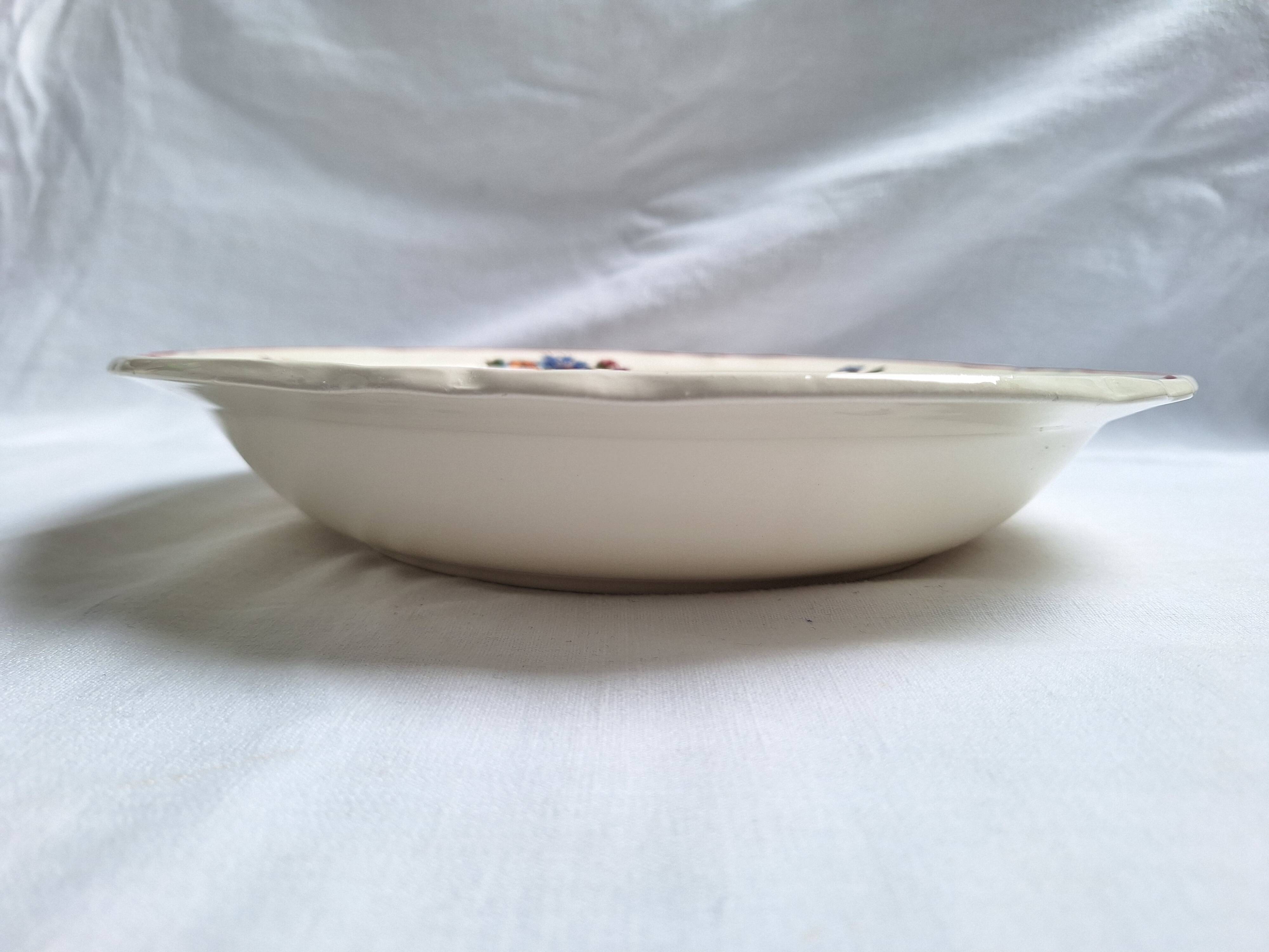 Sarreguemines round deep dish, Agreste model