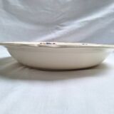 Sarreguemines round deep dish, Agreste model