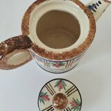 HB Quimper Teapot, Cups and Ramekin Set