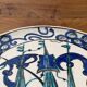 Iznik dish caravel decoration mid-20th century CB marking