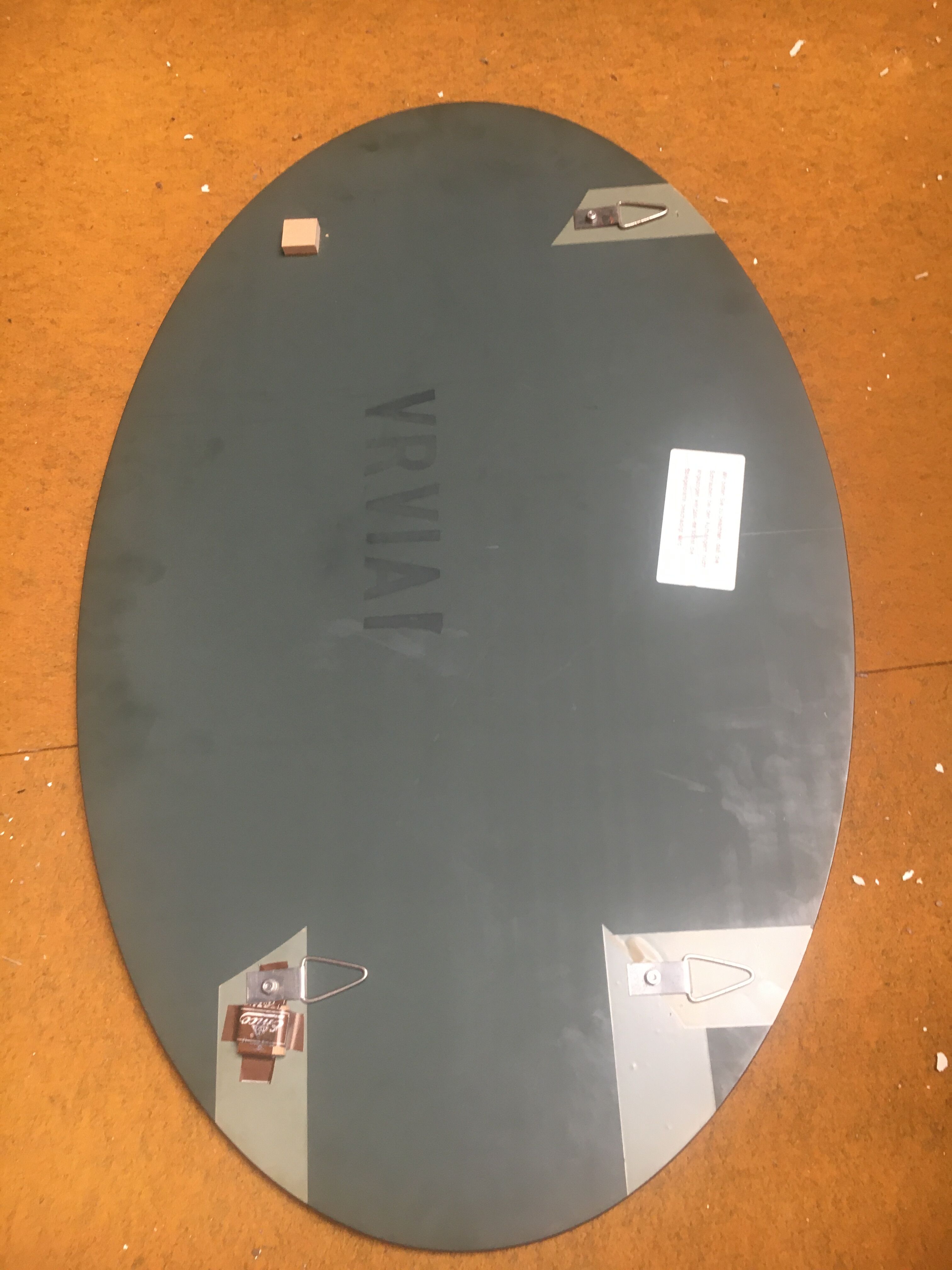 Old two-tone mirror smoked 70